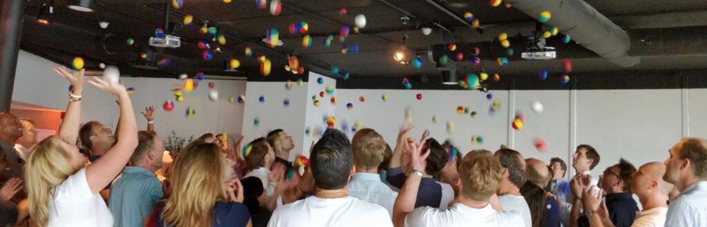 workshop, jongleren, teambuilding, Erik Borgman